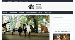 Desktop Screenshot of animalshelterbonaire.com