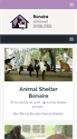 Mobile Screenshot of animalshelterbonaire.com